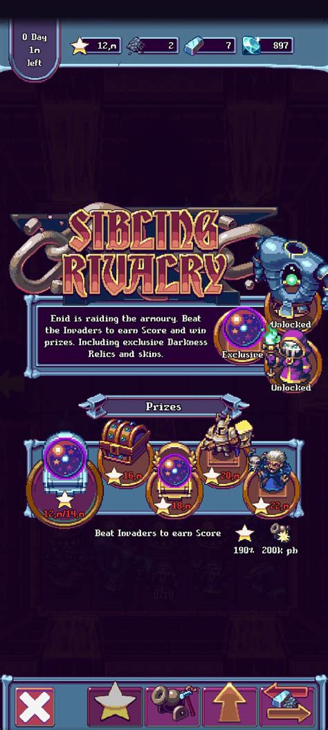 necromerger sibling rivalry rewards